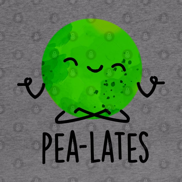 Pea-lates Cute Pilates Pea Pun by punnybone